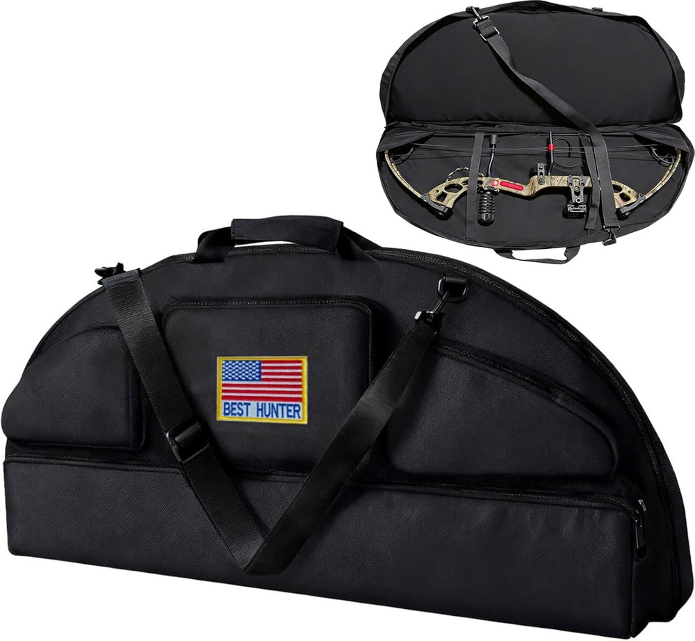 E5E10 Compound Bow Case - Waterproof Lightweight Soft Padded Bow Case, 3 Multipu