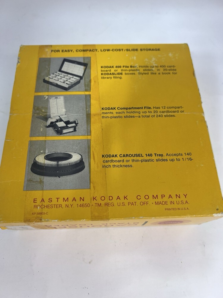Vintage Kodak Slide Projector Carousel Stack Loader No. B40 w/Box