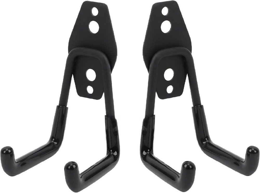 Wall Mount Heavy Duty Garage Hooks (2-Pack) – Mounted Storage 2Pcs