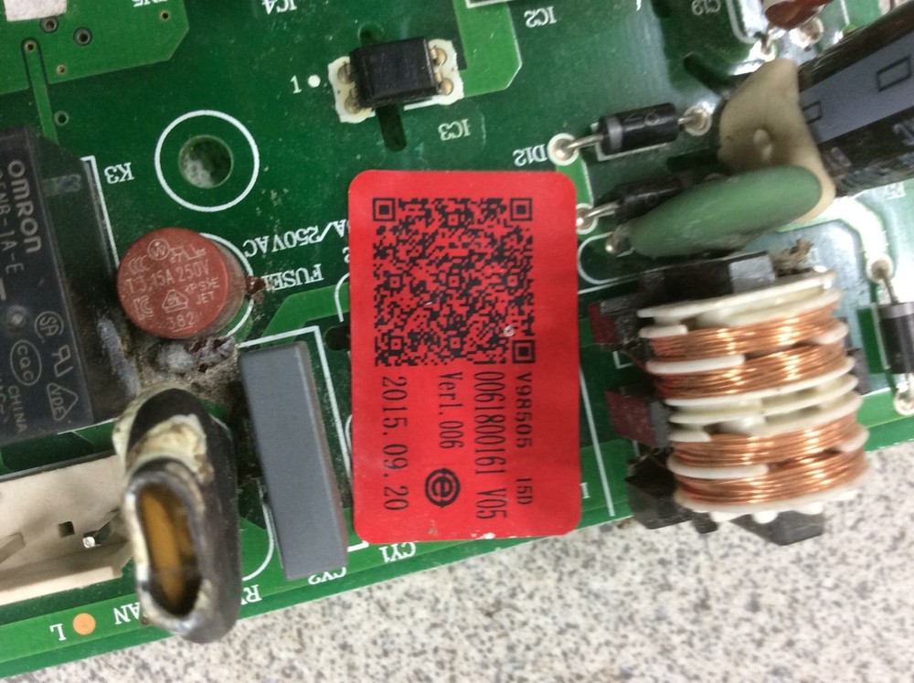 GE Haier Refrigerator Electronic Control Board part# 0061800161