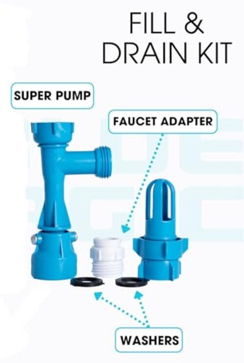 Blue Magic Waterbed Fill & Drain Kit