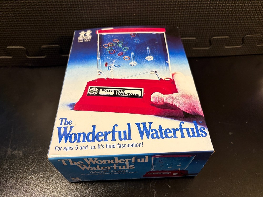 Tomy Wonderful Waterful Ring Toss - Empty custom designed display box