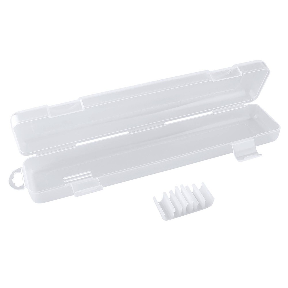 OriGlam Transparent Tableware Storage Case, Portable Flatware
