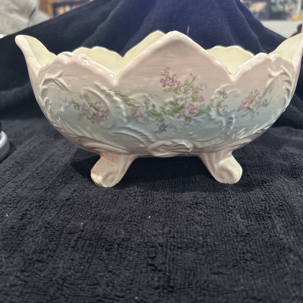 Very Old Signed Pottery Planter.