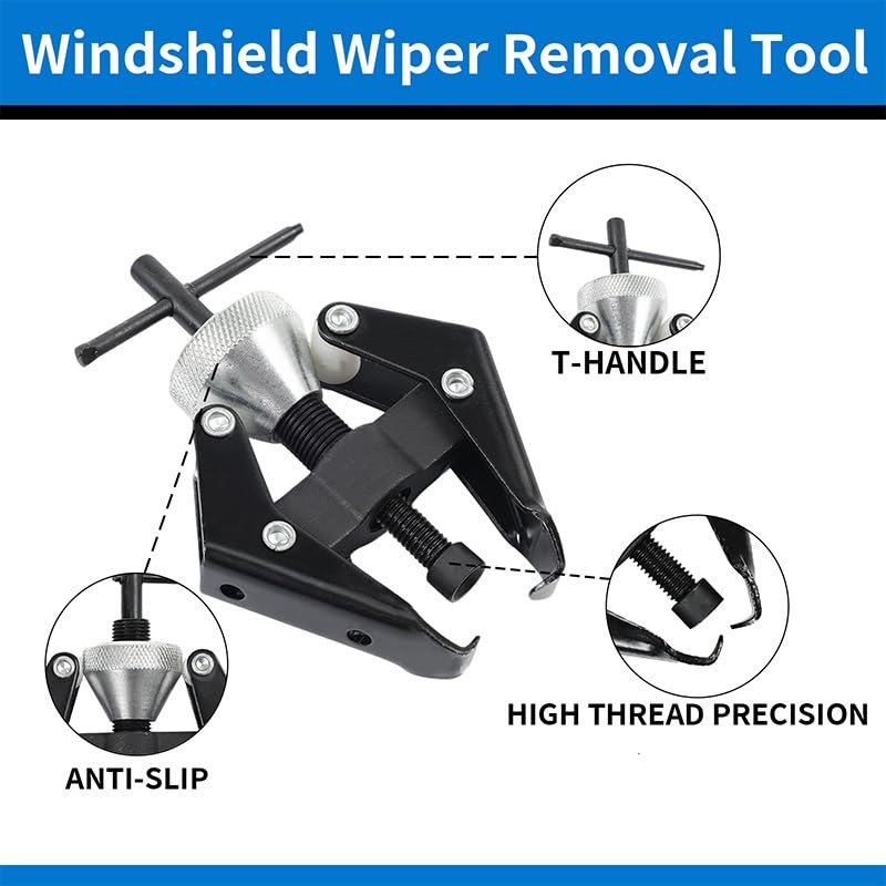 Battery Terminal and Wiper Arm Puller Tools - Universal Automotive Removal