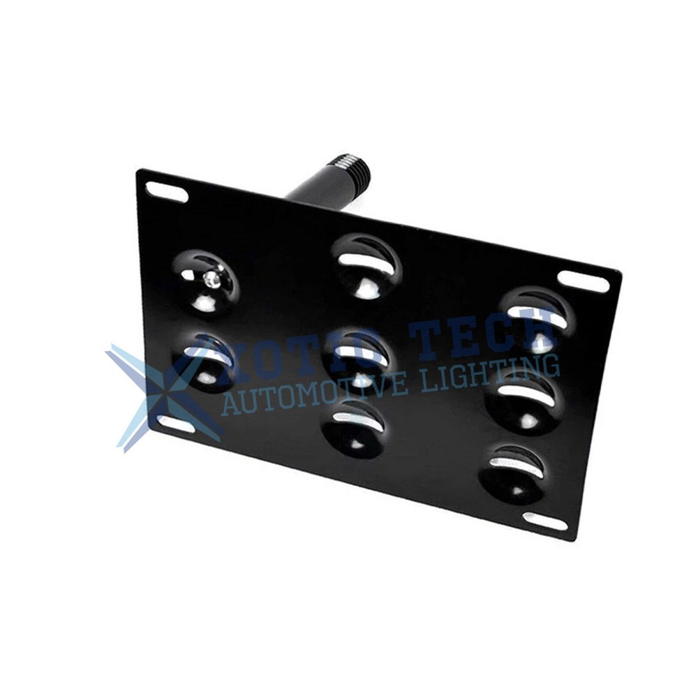 Front Bumper Tow Hook License Plate Mounting Bracket Holder For Cadillac CTS