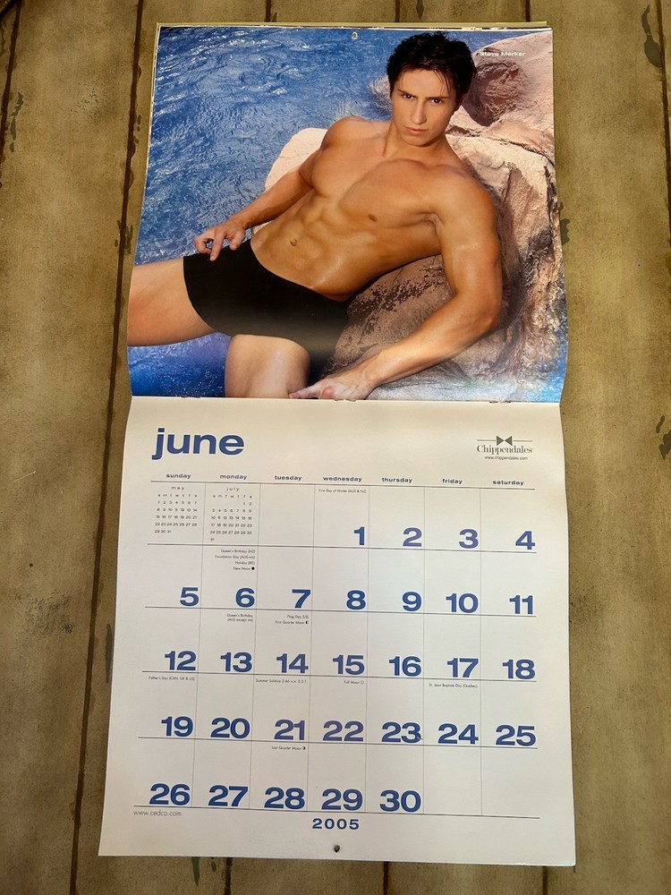 Chippendales 2005 Calandar Great Shape