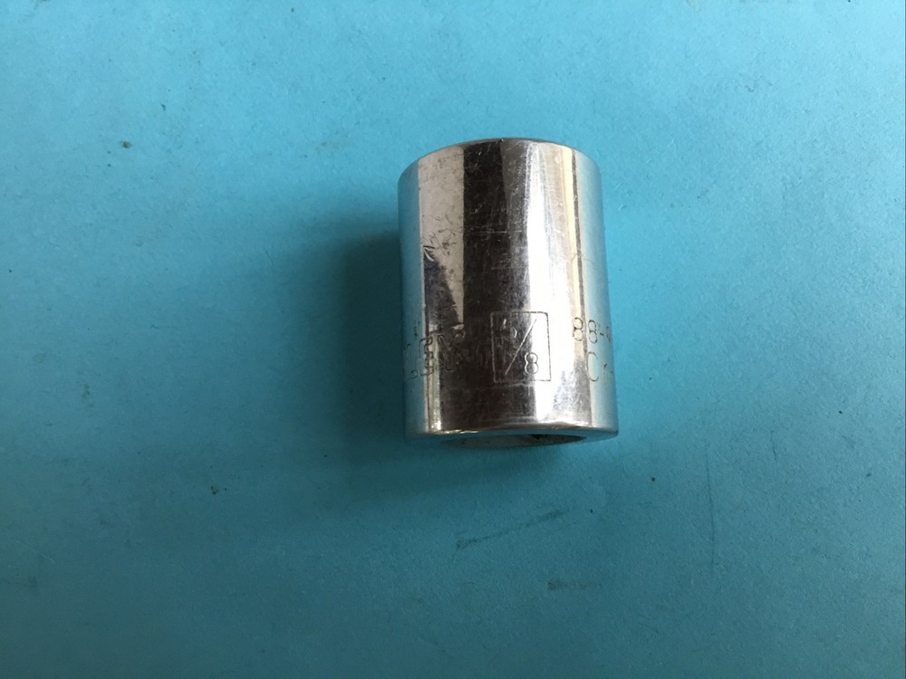 Stanley 5/8"  Standard Chrome Socket 3/8" Drive 6 point socket 88-980