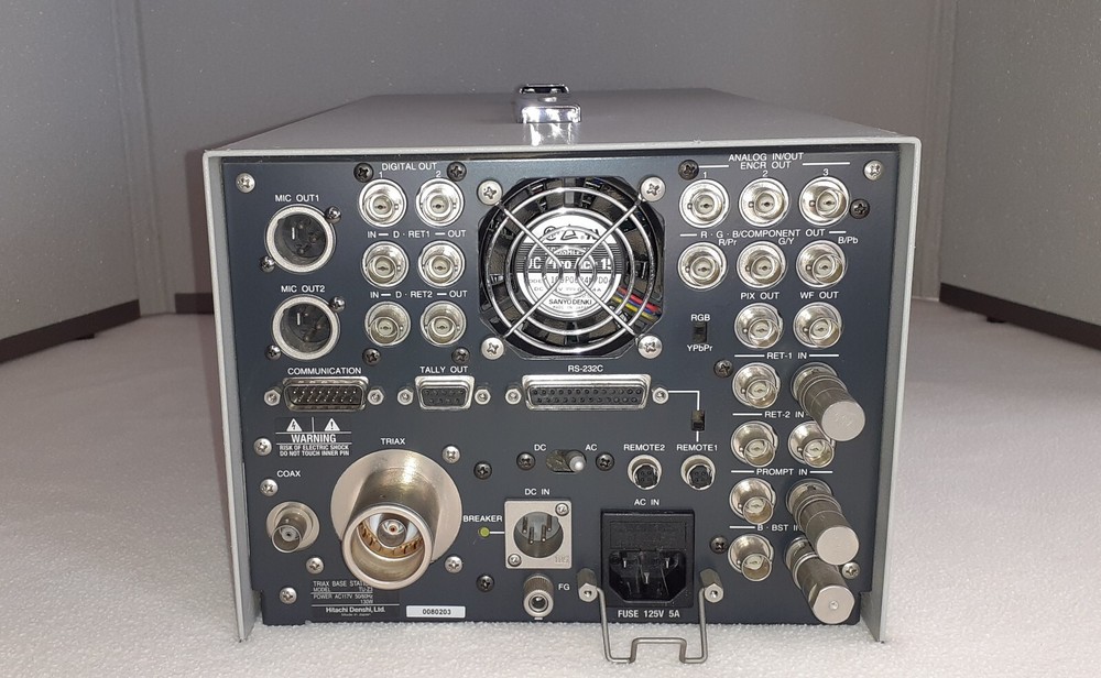 Hitachi Triax Base Station TU-Z3 & Camera Control Panel RC-Z3