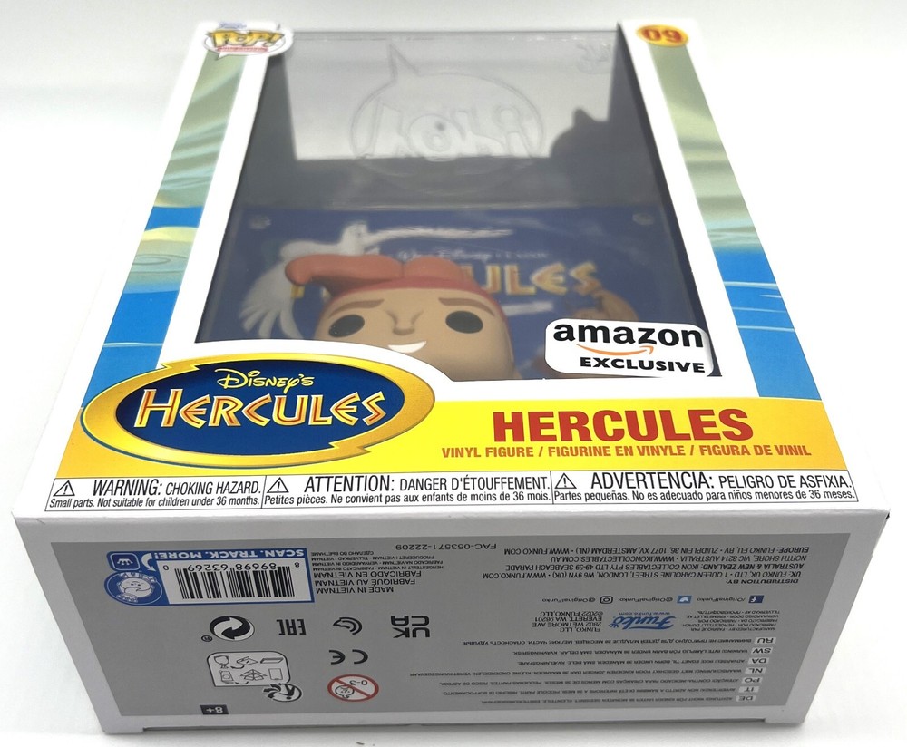 Funko Pop! VHS Covers Disney Hercules #09 Amazon Exclusive