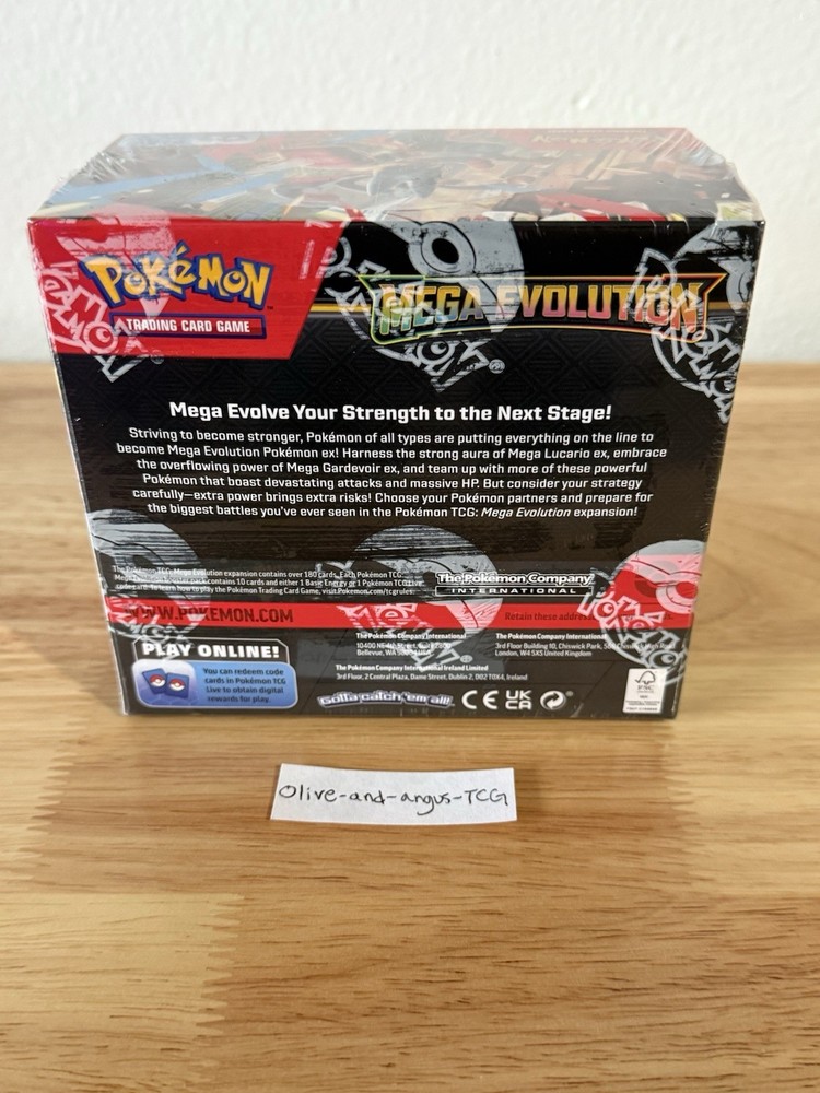 Pokemon TCG Mega Evolution Enhanced Booster Display Box Factory Sealed - CLEAN