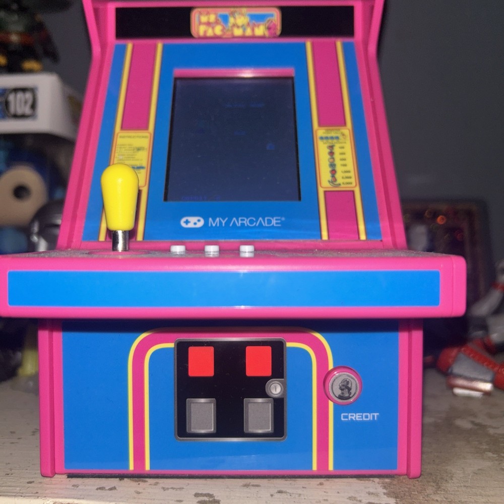 mrs pacman Mini arcade game