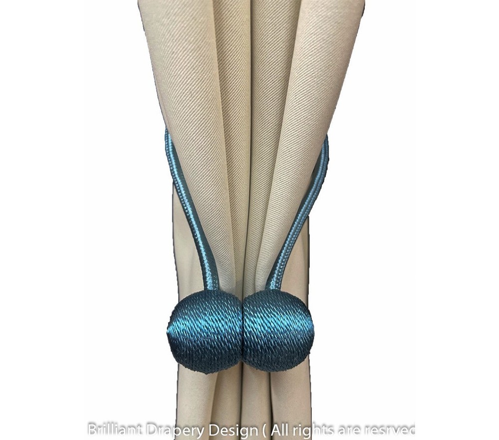 Magnetic Tassel , 15" ,  Turquoise (Pair)