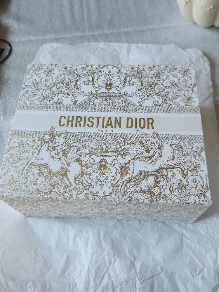 Christian Dior Gold Gift Box NEW! Fast Ship!