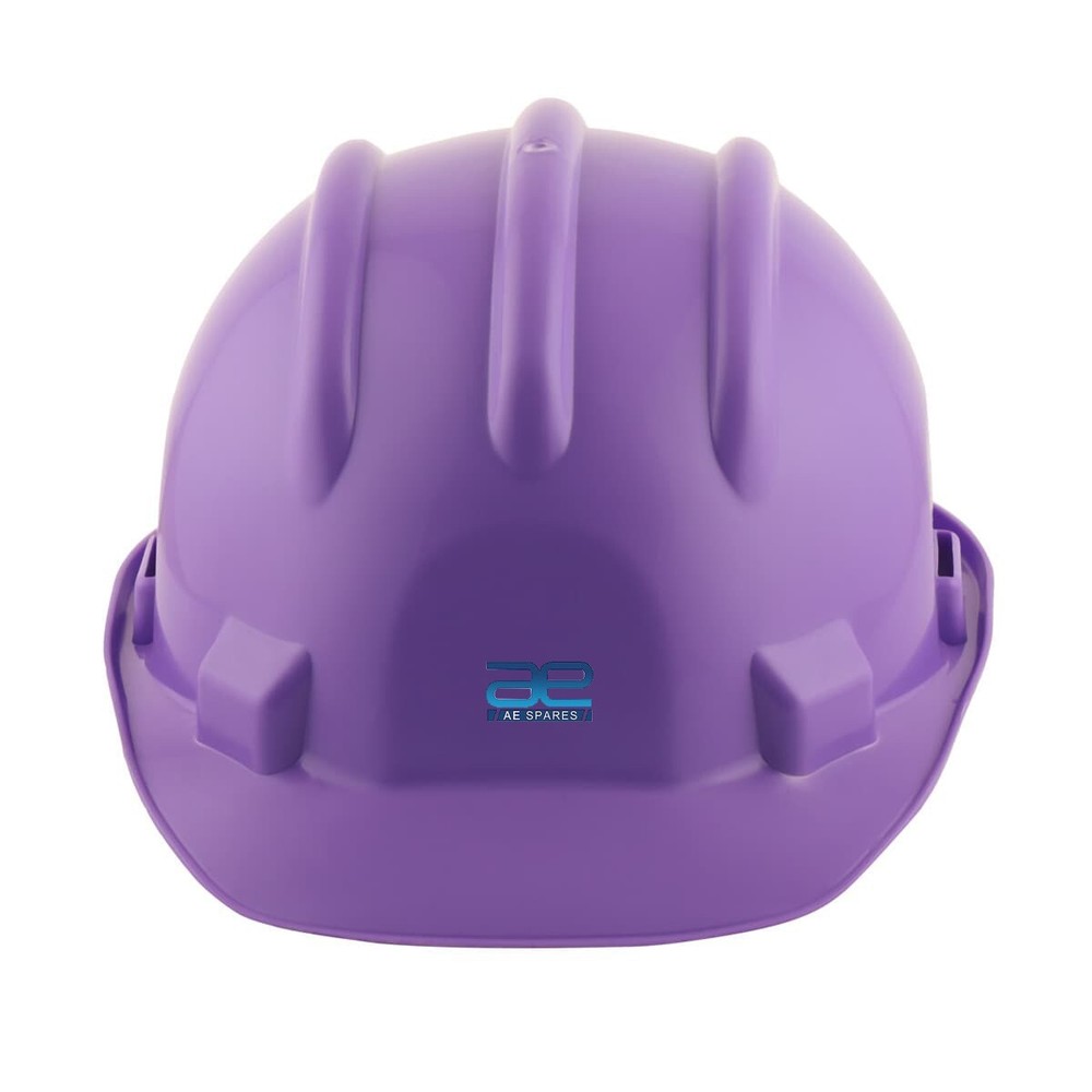 Shelmet Safety Helmet With Plastic Cradle (Violet)