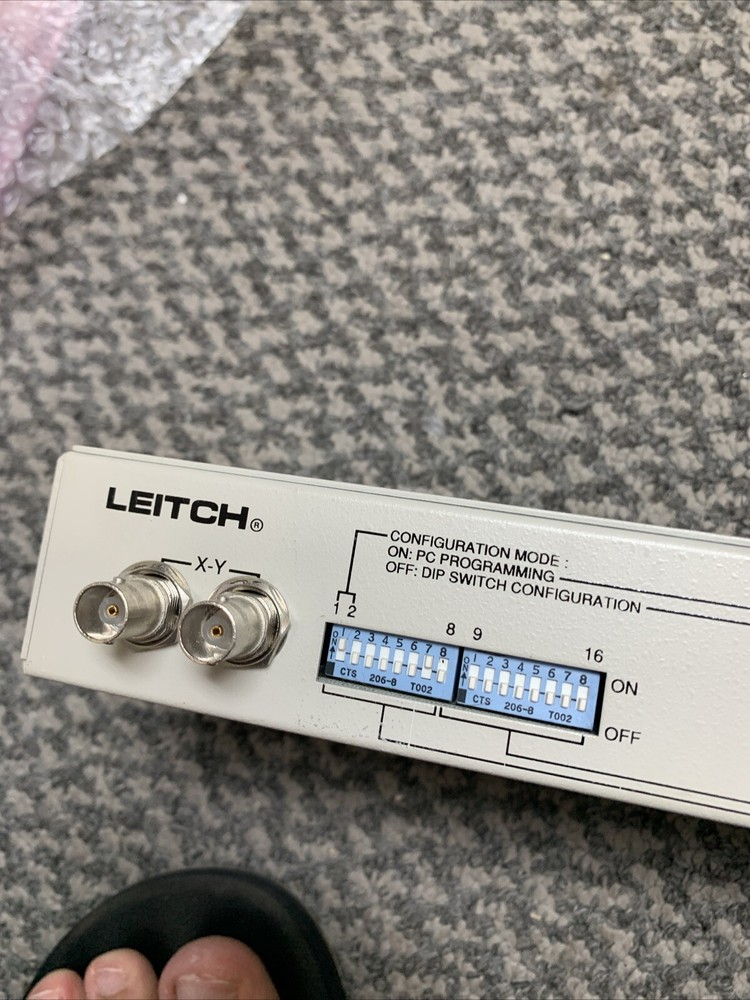 Leitch Harris RCP-P1RUFA Routing Control Panel SEE PICS