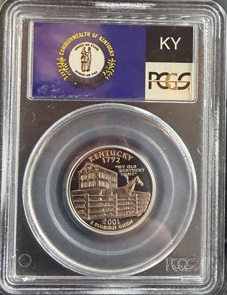 2001-S PCGS PR69DCAM