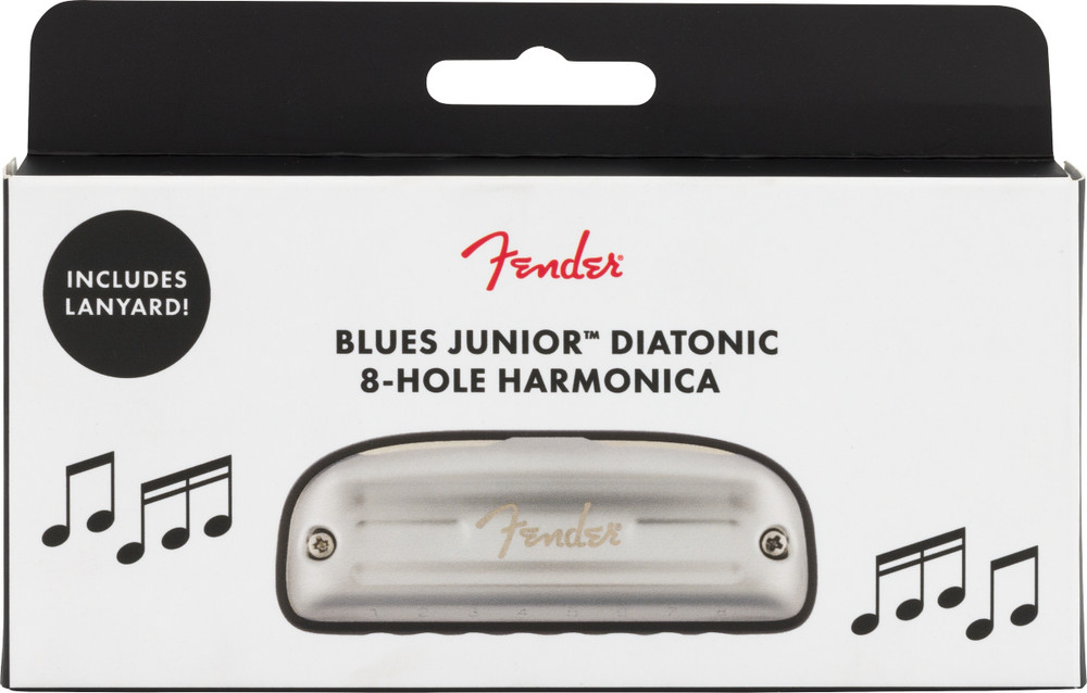 Fender Blues Junior Diatonic 8-hole Harmonica, Key of C