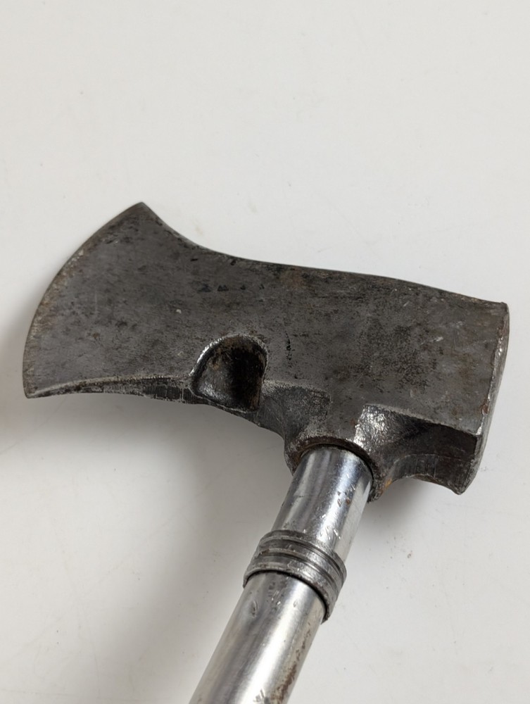 Vintage Hatchet Hammer Multi Tool Axe Nail Puller Steel Handle Camping Tool