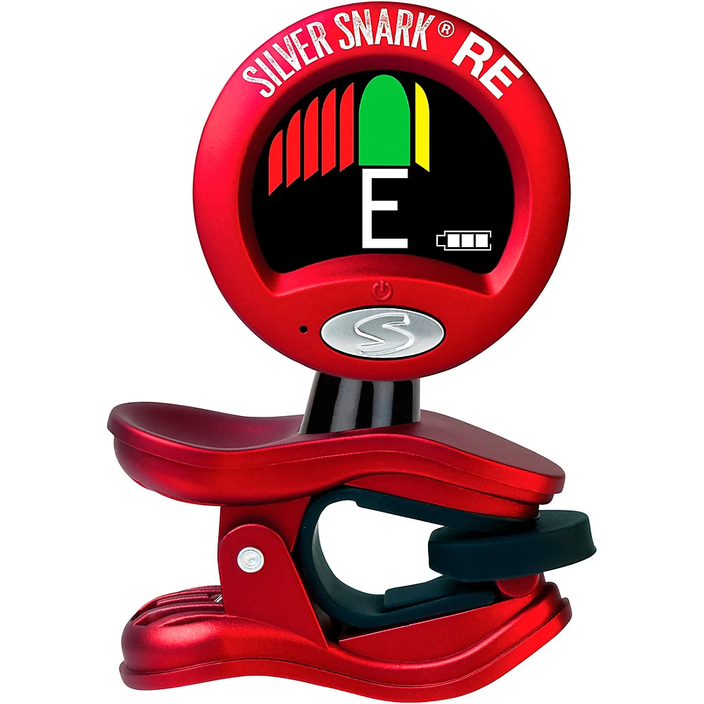 Snark Red Silver Snark Clip-On Tuner 2 Pack