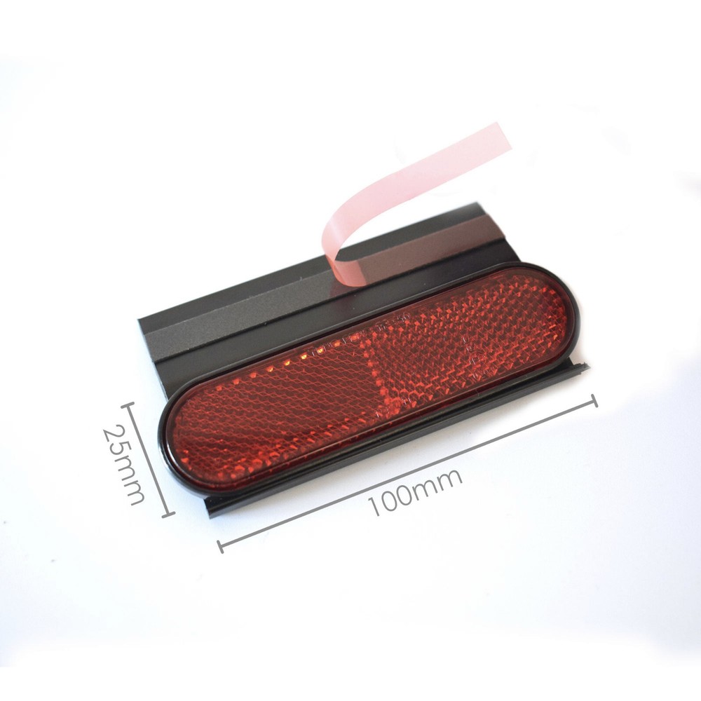 Universal Motorcycle Rear Number Plate Reflector