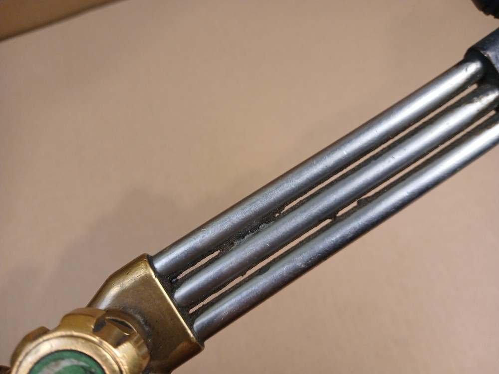 Genuine Victor CA411-3 Torch Head & Unbranded Handle Preowned