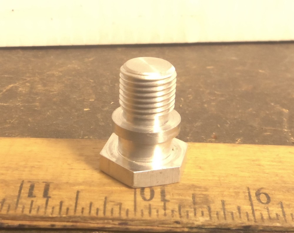 General Dynamics - Aluminum Boresighting Stud - P/N: 12E072-7 (NOS)
