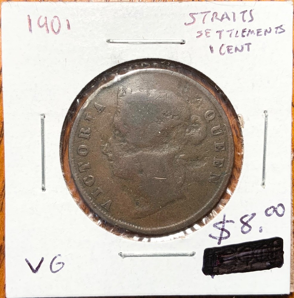 1901 Straits Settlements - 1 Cent