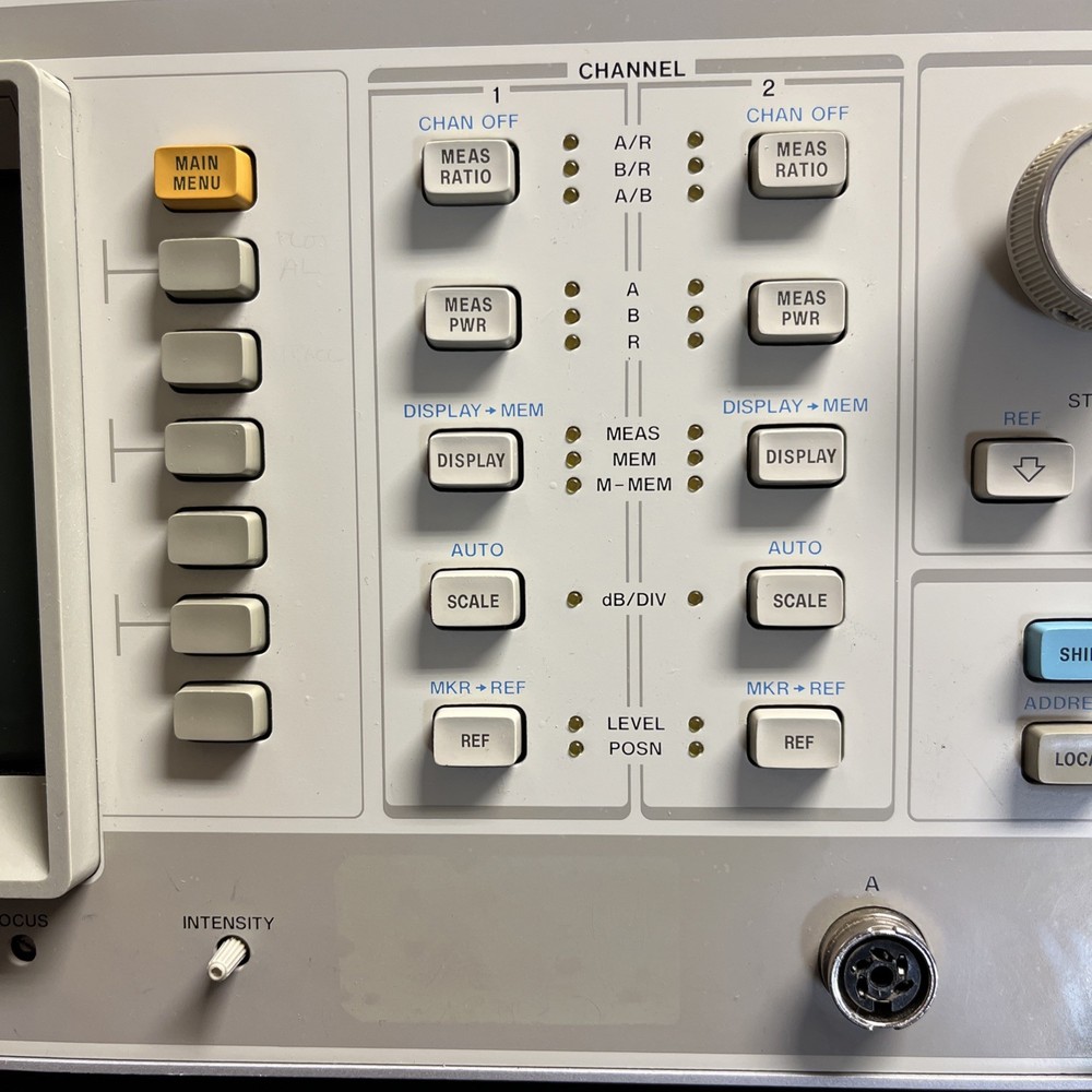 HP 8756A Scalar Network Analyzer, Bright Crt