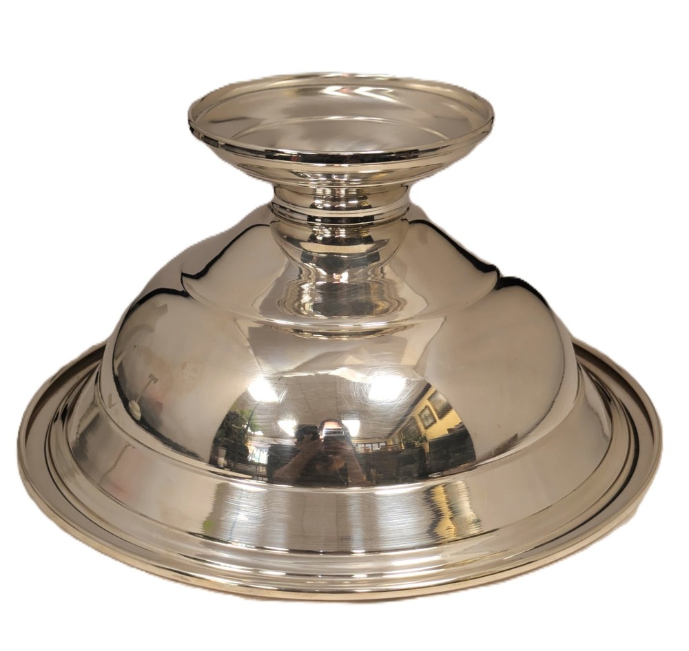 Sterling Silver Bowl, 9-1/4'' Diameter-4-3/4'' High