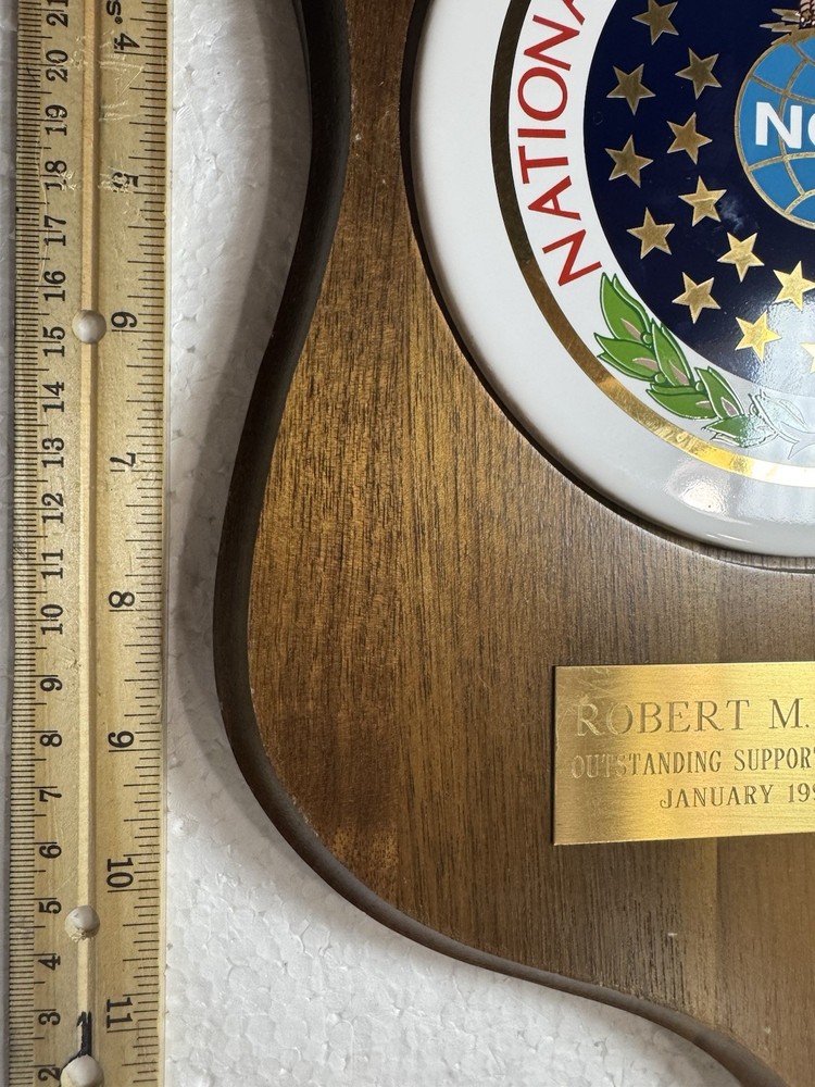 Vintage USAF Plaque- National Communications System