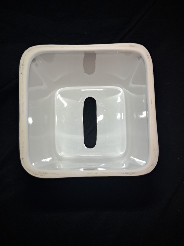 White Ceramic Tissue Box Cover Hobby Lobby