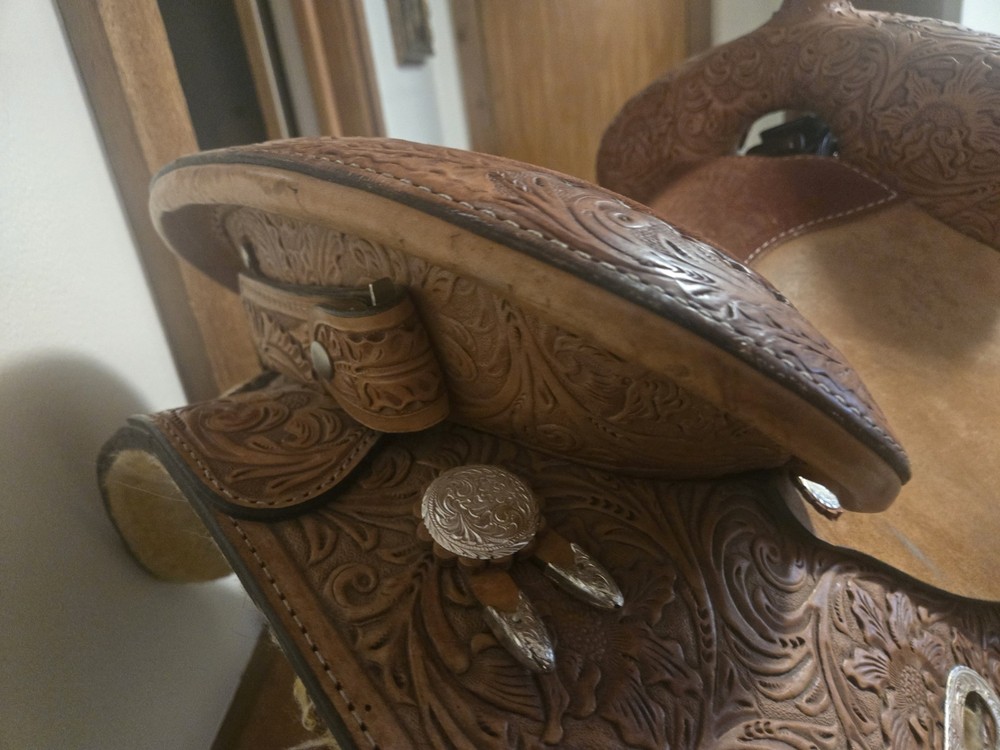 A Beautiful MARTHA JOSEY BARREL SADDLE