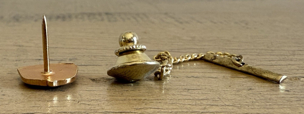 Vintage Masonic Tie Tack With Case