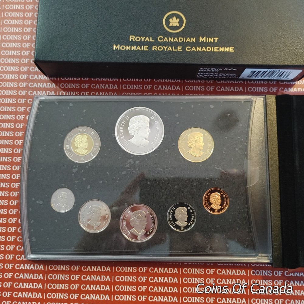 2012 Canada Special Edition Silver Dollar Proof Set #coinsofcanada