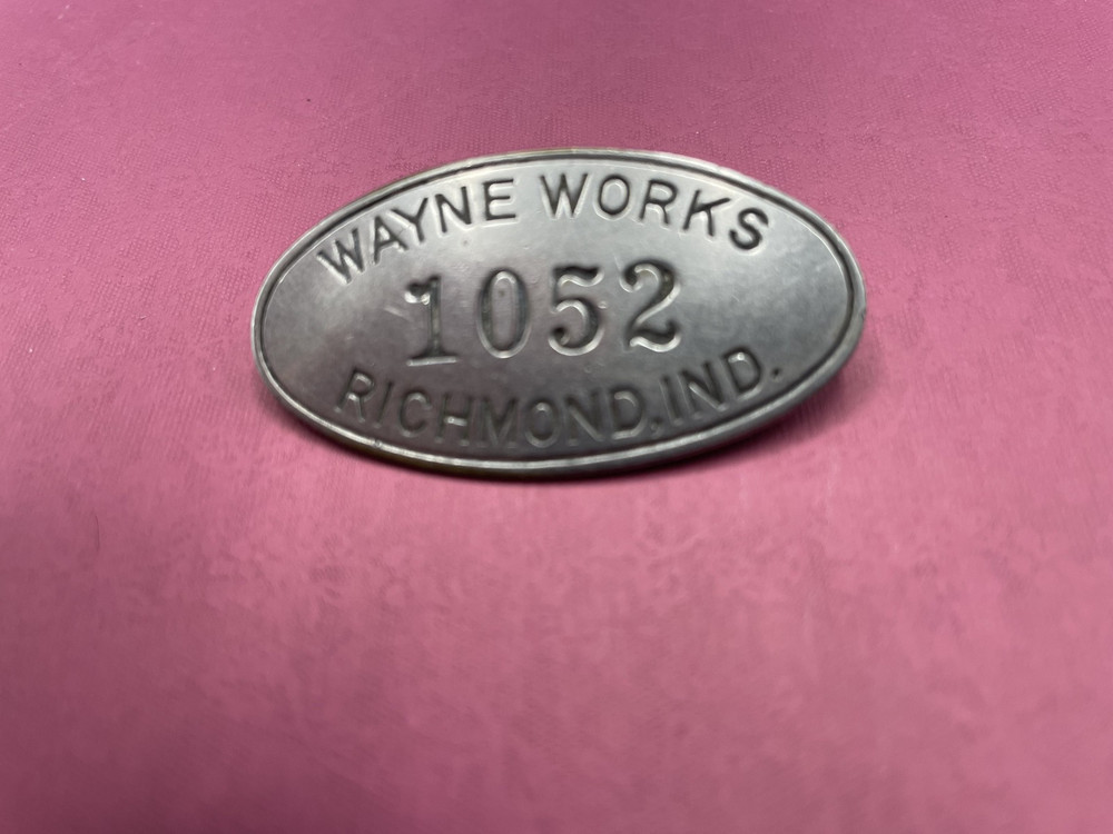 Wayne Works, Worker's Numbered Badge