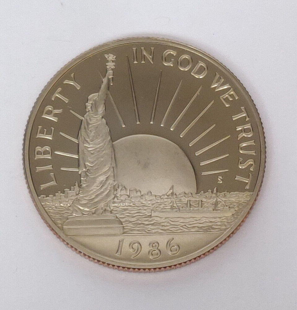 1986-S PROOF LIBERTY HALF DOLLAR