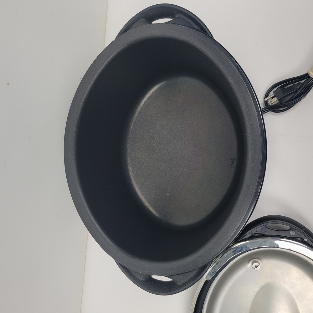 Cooks Essentials 8 qt Electric Program OVAL Pressure Cooker CEPC800 Tested