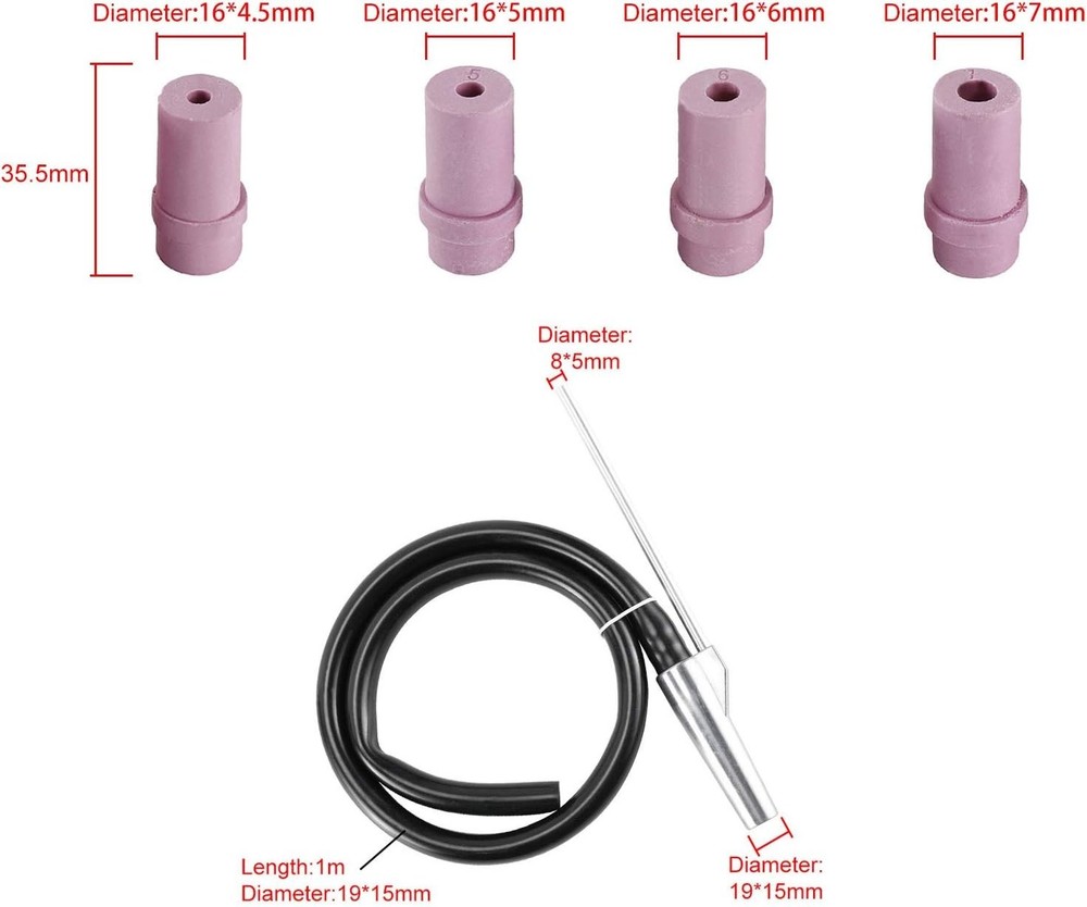 Complete Sandblasting Solution: Gun, Nozzles & Accessories - Efficient Cleaning