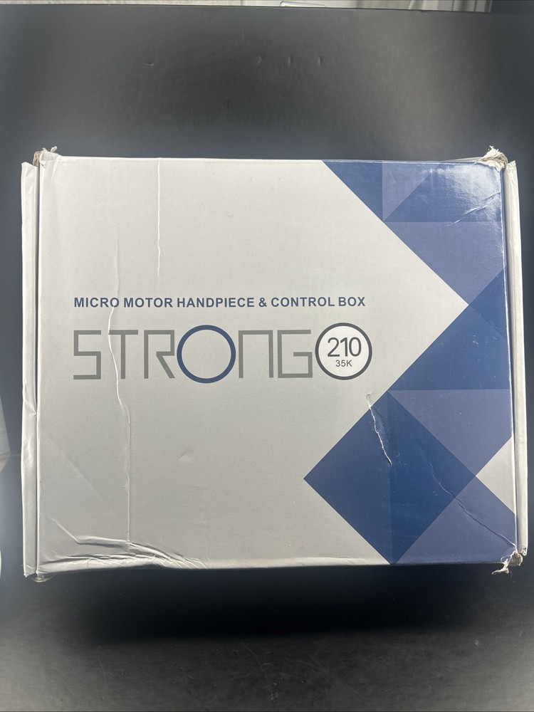 Strong Control Box Micro Motor 65W Machine Nail Drill Pedal Tools Open Box