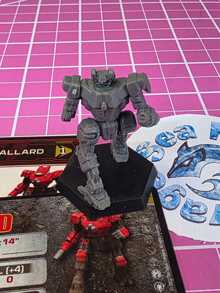 BattleTech Wolfhound Mech -- Kell Hounds Striker Lance + Cards