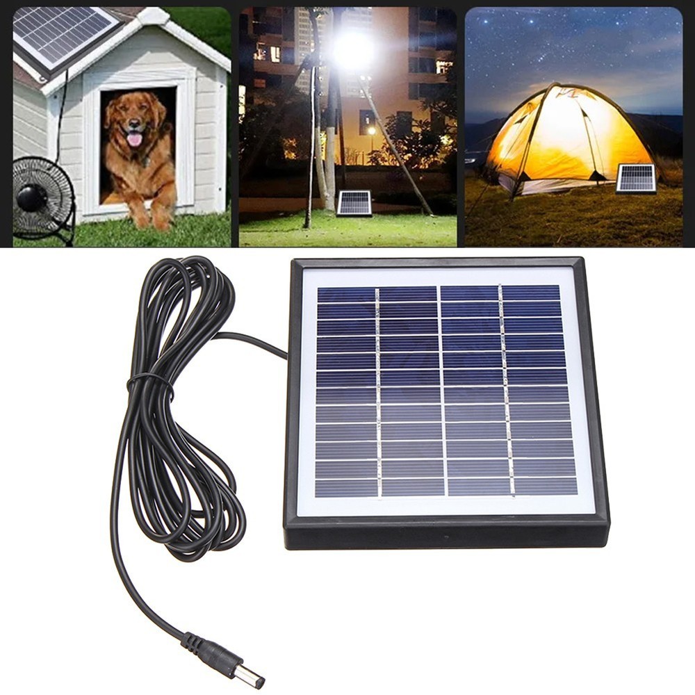 Convenient Charging Solution Lightweight 12V Solar Panel with Long Cable