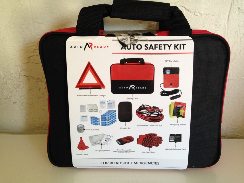 Auto Ready Auto Safety Kit Emergency Roadside Kit