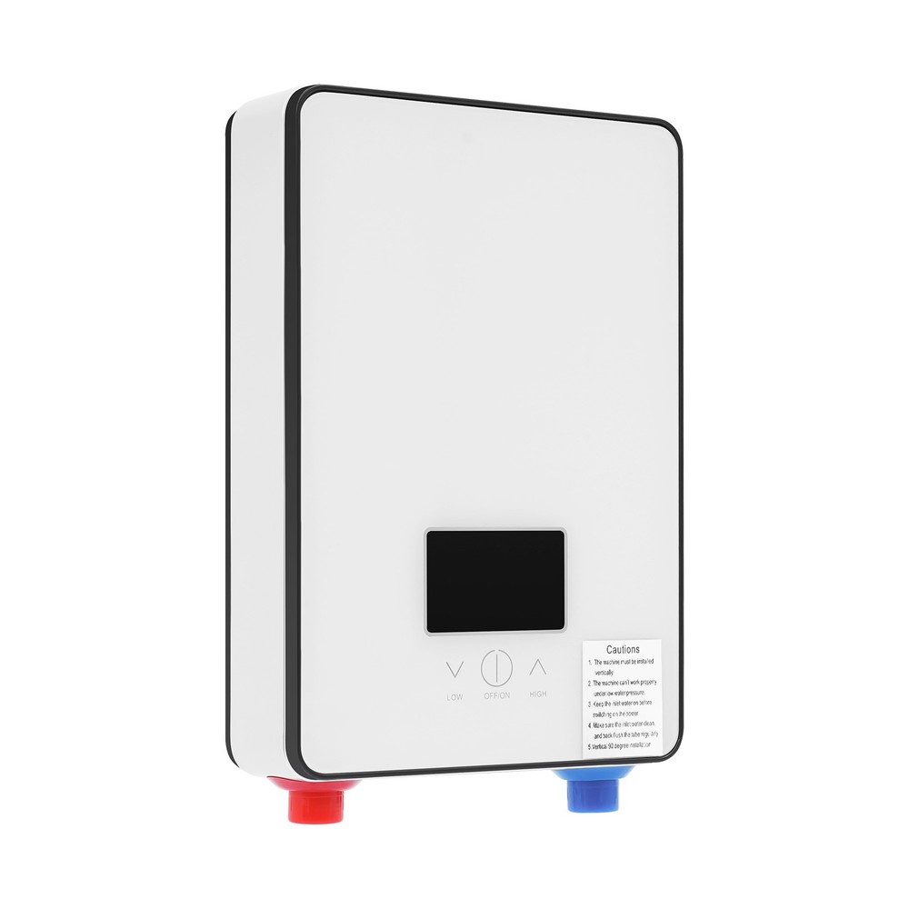 4500W 110V Whole House Electric Tankless Instant Water Heater with Shower Head