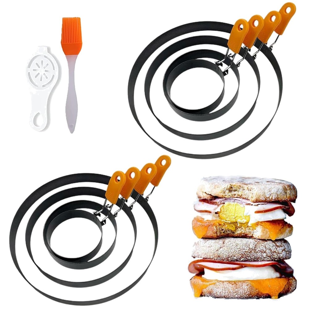 Professional Egg Ring Set with Accessories