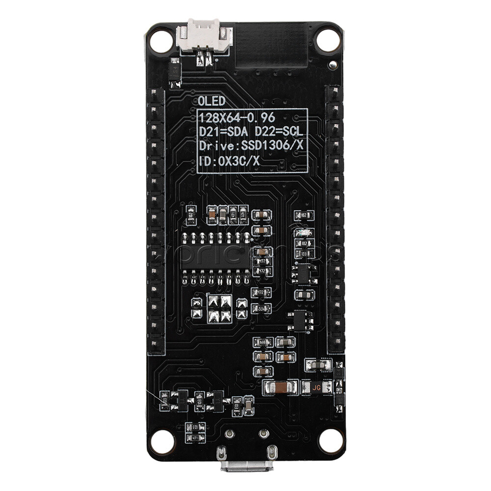 0.96" ESP32 ESP-WROOM-32D WIFI Bluetooth Development Board OLED CH340C Module