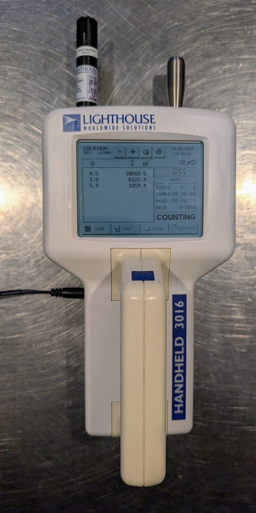 PARTICAL Counter LIGHTHOUSE HANDHELD 3016 Used