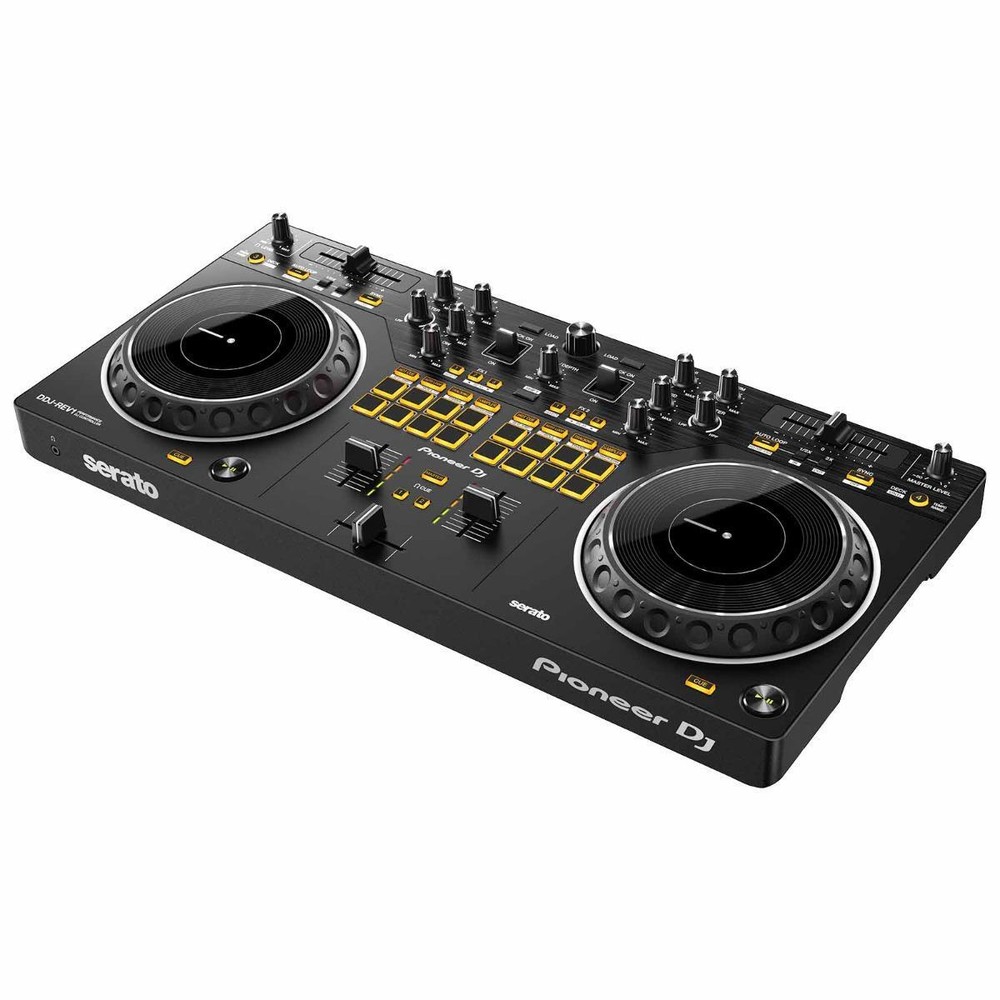 Pioneer DJ DDJ-REV1 Scratch Style Starter 2-Channel Controller with Backpack