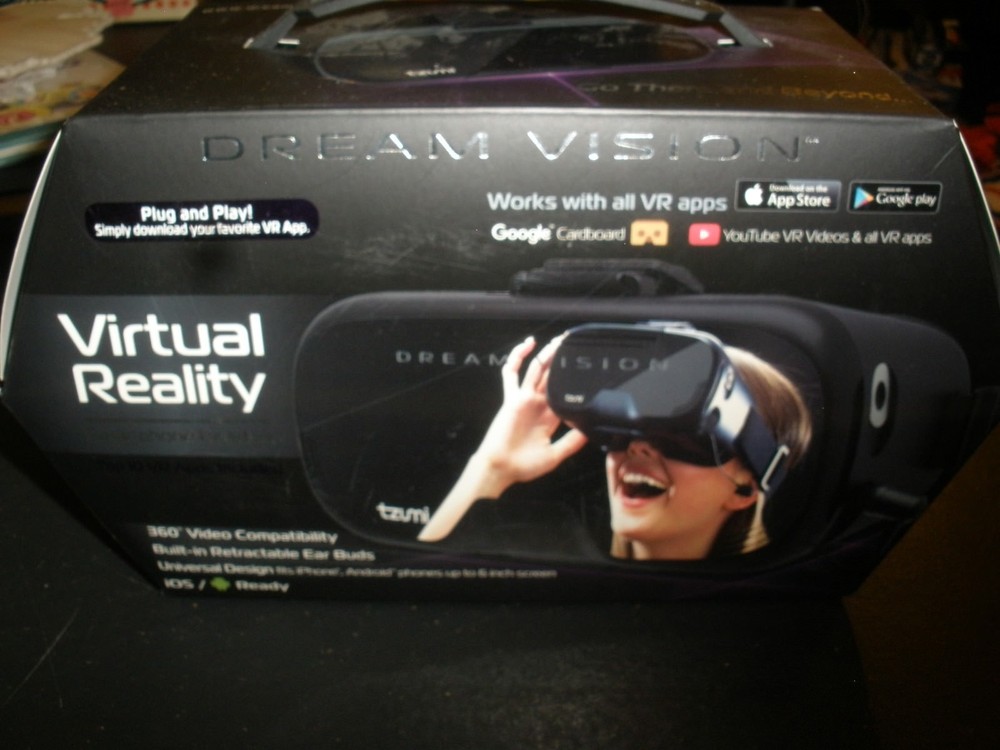 NEW Dream Vision Virtual Reality Smartphone Headset fits iphone, Android