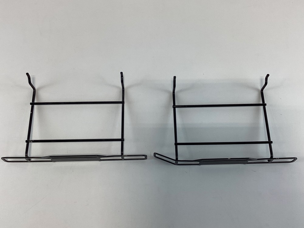 Black Slatwall Shelves 2 pc NEW